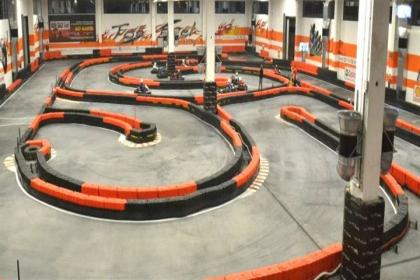 Karting ring near Milan