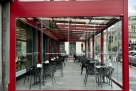 Showroom with display windows in Milan