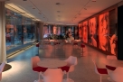 Showroom with display windows in Milan
