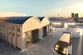 Brand new sustainable space in the Bovisa district