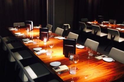 High-end steak house in Milan