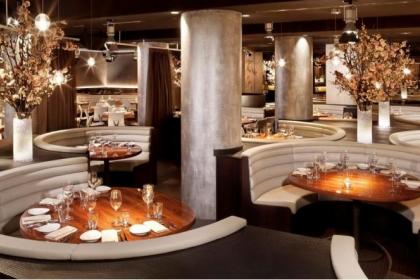 High-end steak house in Milan