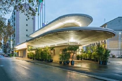 Luxury garage used for events