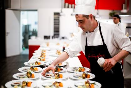 Location for team cooking in central Milan