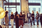 Temporary e showroom in Duomo