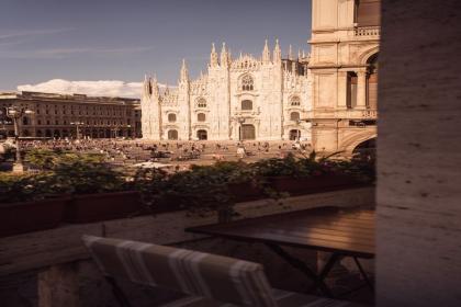 Exclusive rooftop in the Duomo