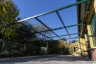 Space for events in the Fondazione Prada district