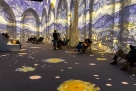 Hub for large immersive exhibitions