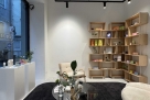 Venue with display windows in Brera