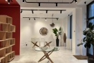 Venue with display windows in Brera