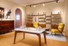 Venue with display windows in Brera