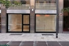 Pop-up venue with 2 display windows
