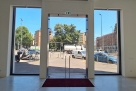 New venue with shop windows