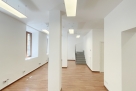 Showroom inside a courtyard