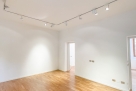 Modular showroom space divided into three distinct