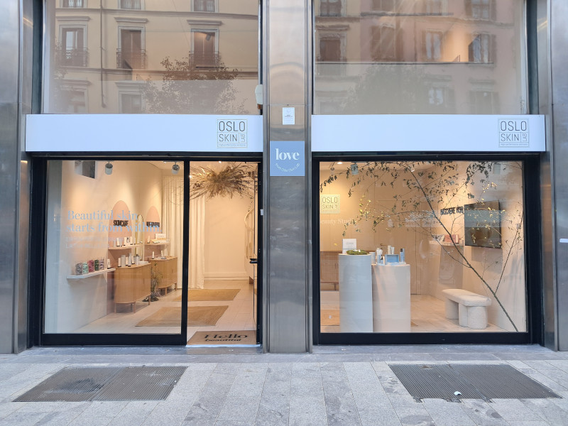 OsloSkinLab launches exclusive pop up store in central Milan