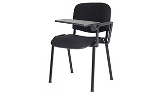 Meeting chair with desk arm